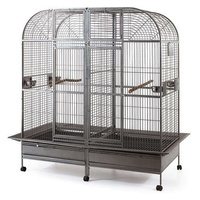 Double Cage with center divider for Bird Parrot Aviary