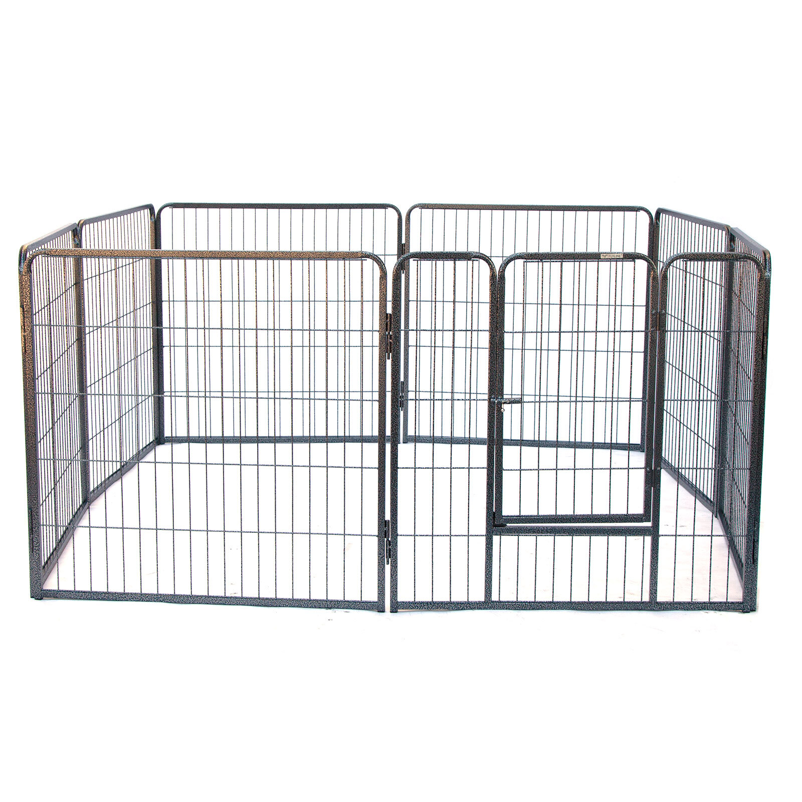 galvanised dog crate