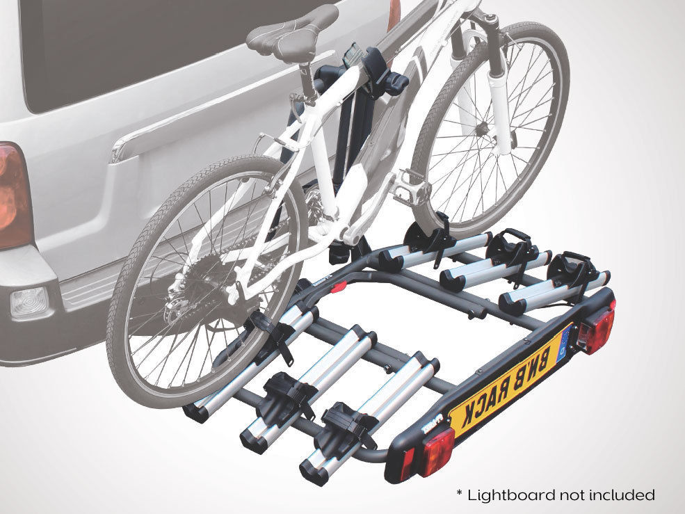 3 bike hitch rack platform