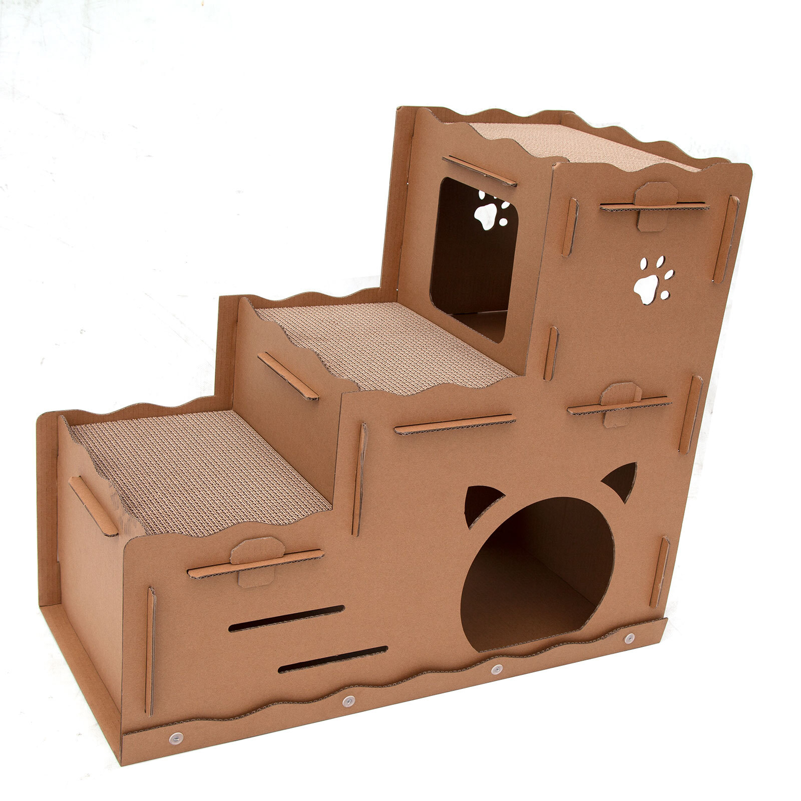 Cardboard scratching box clearance for cats