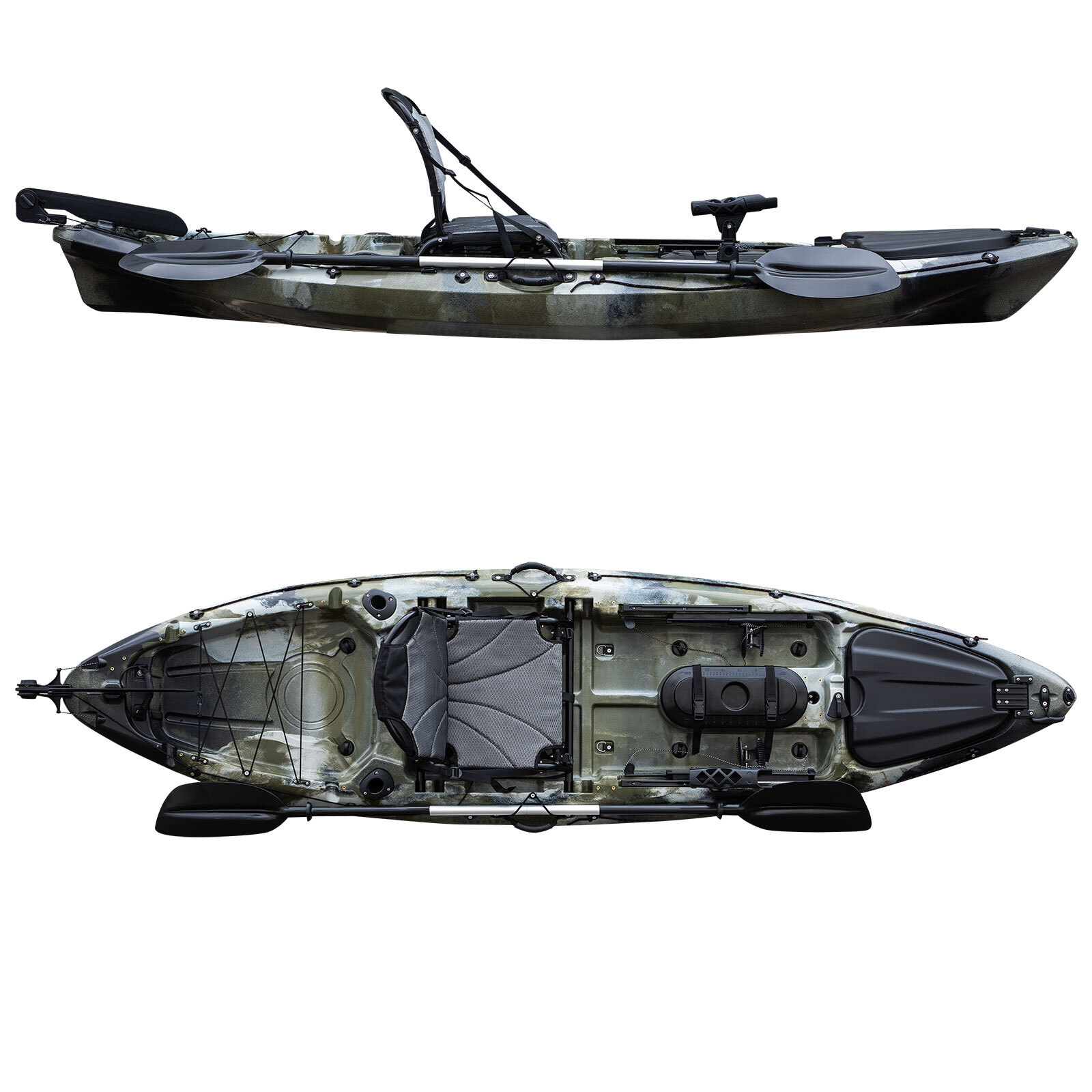 2023 Single Sit On Fishing Kayak,10 Ft Best Pedal Kayak Use