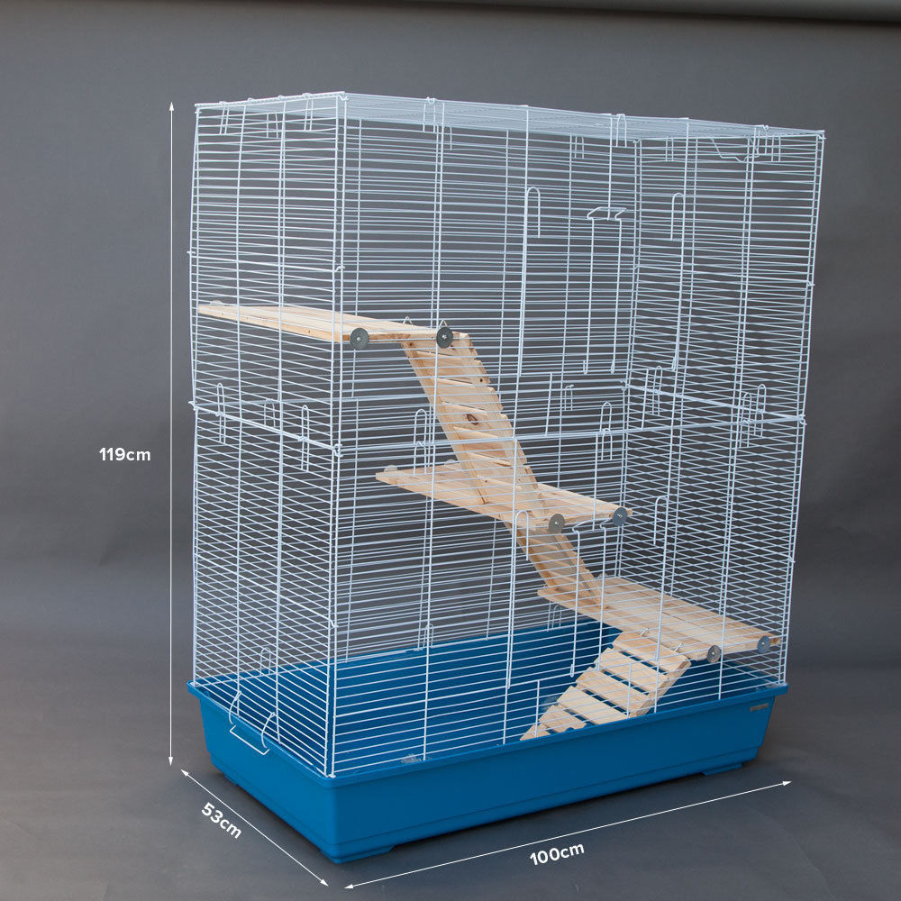 Flyline Four Story Rabbit Ferret Guinea Pig Cage Bunny