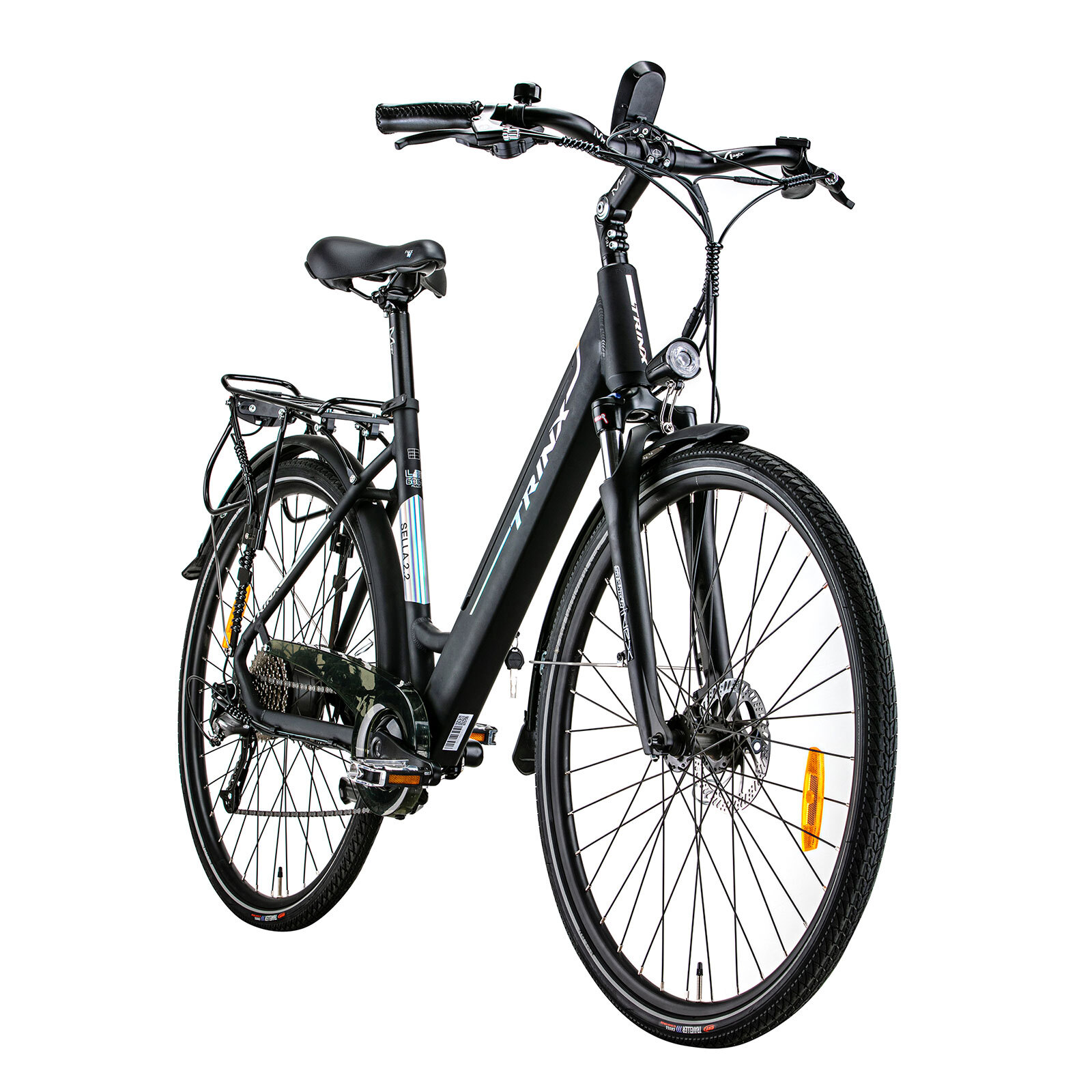 Trinx Sella 2.2 Electric Bicycle 28 Inch Shimano Bike 9 Speeds