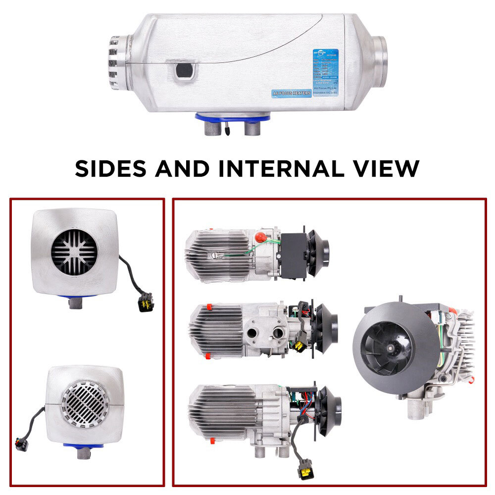 12V 2KW Adjustable Split Diesel Parking Air Heater For RV Caravan Boat