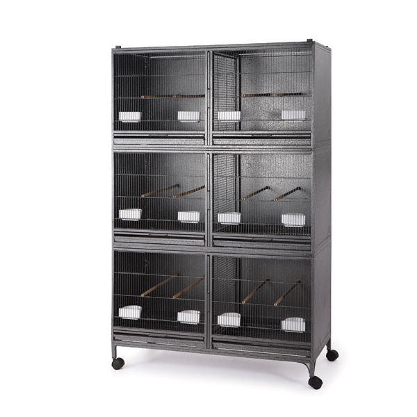 The Triple Double Stack Breeding Cage with Center Dividor Flyline
