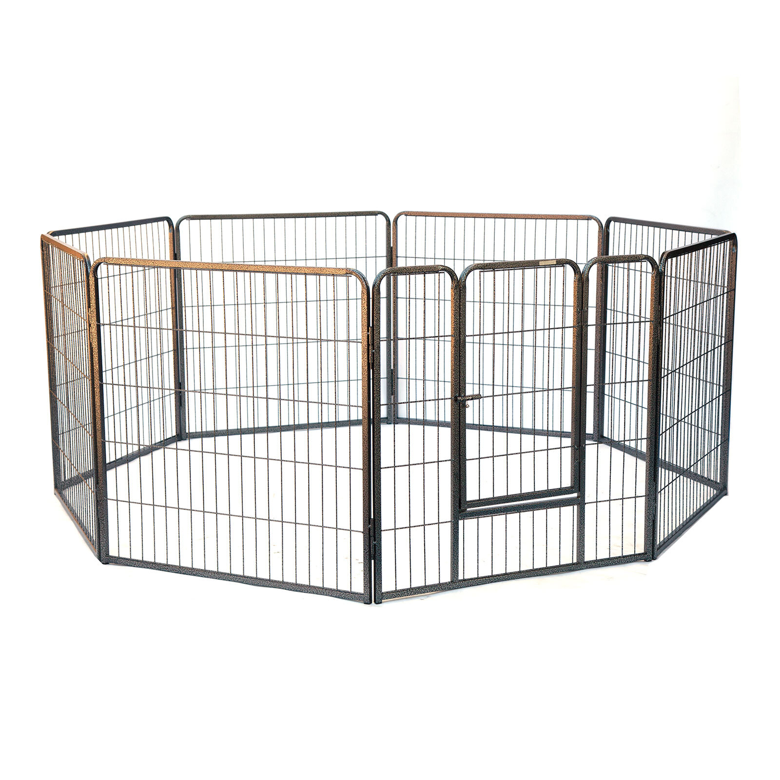 galvanised dog crate