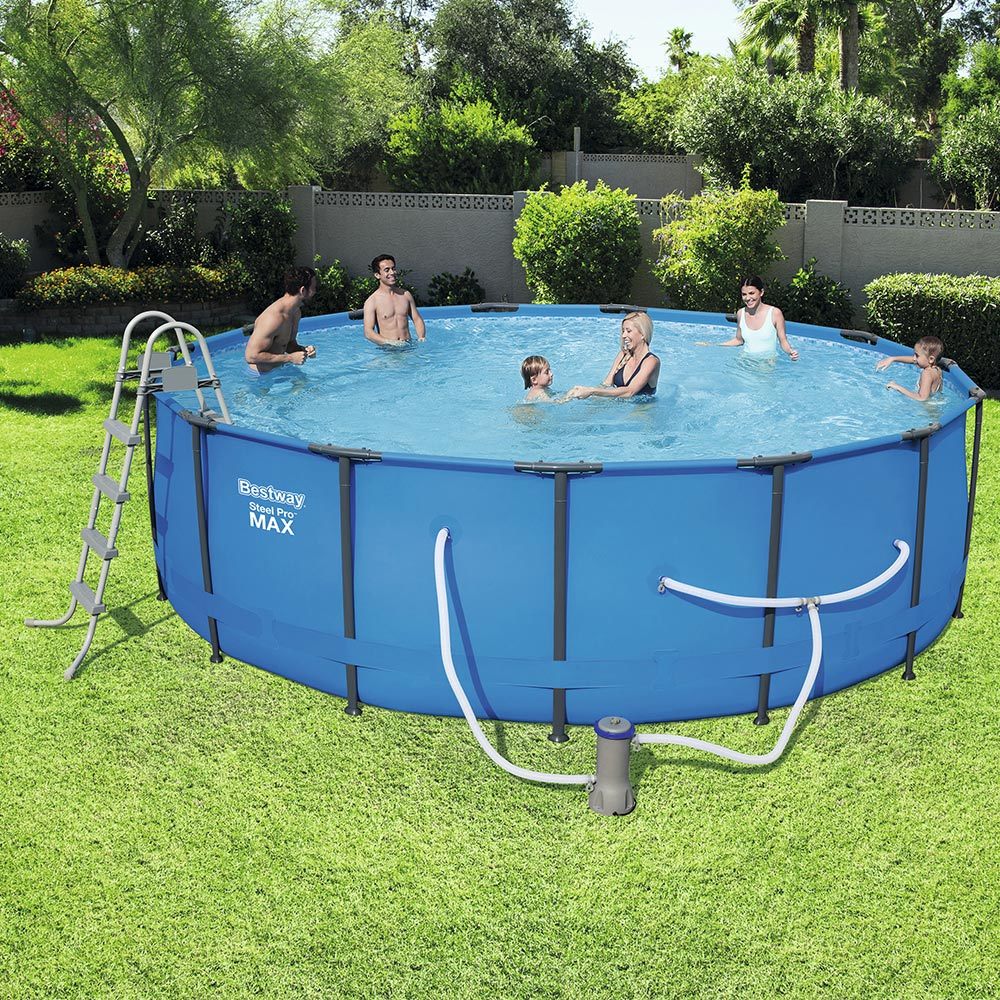 15ft Bestway Above Ground Swimming Pool 457cm X 122cm 56686 