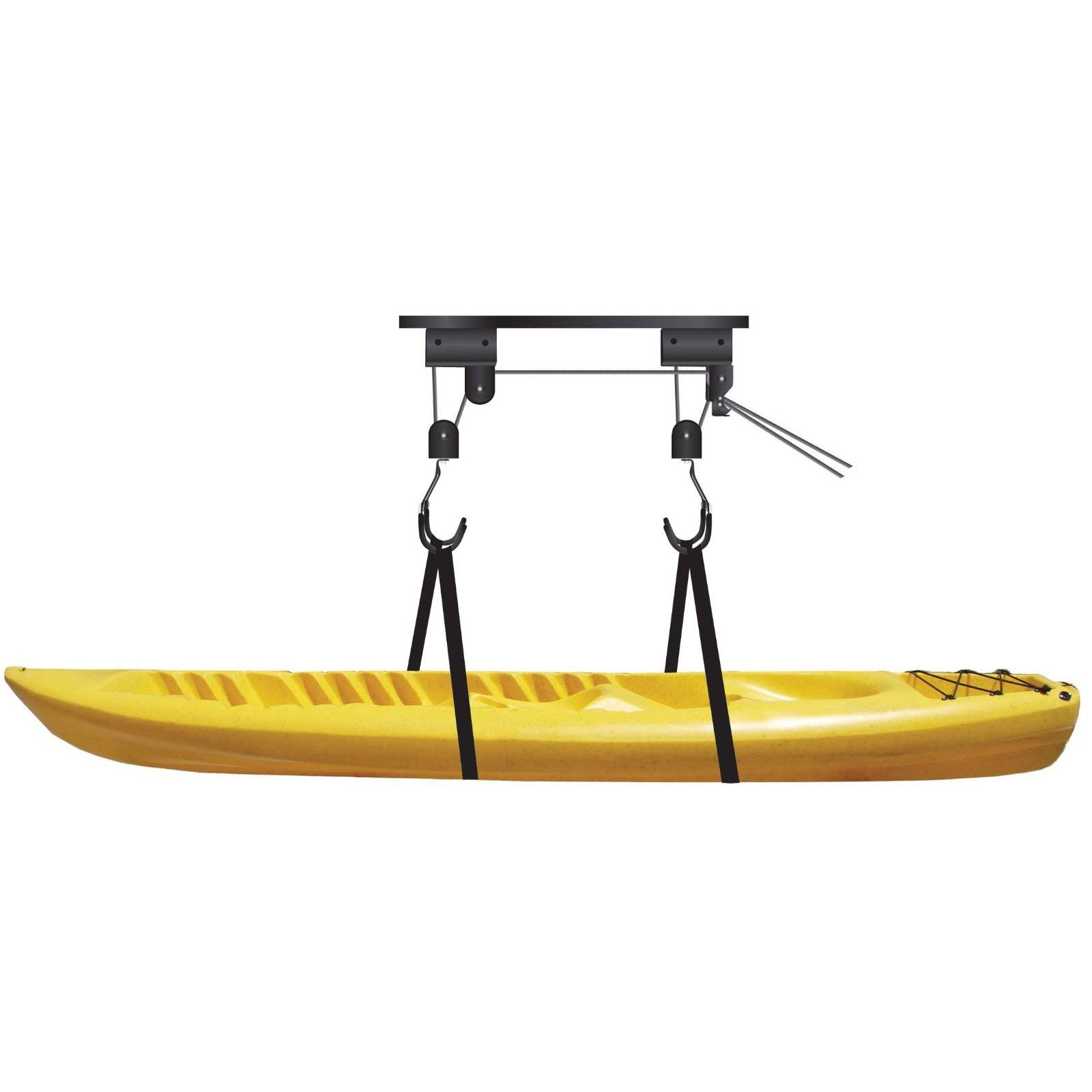 1004 Kayak Hoist Lift Garage Storage Canoe Hoists 125 lb Capacity Two 2 Pack 