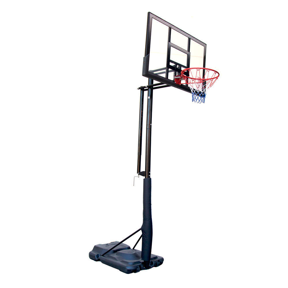 2.35-3.05m Height Adjustable Portable Basketball System Stand 120x80 ...