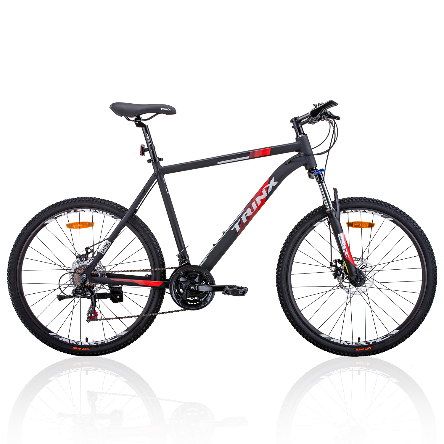 Trinx MTB Mens Mountain Bike 26 inch Shimano Gear 21-Speed 17" 19" M136 Bicycle - Picture 22 of 22