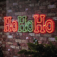 150cm Ho Ho HO Neon Rope Light for Christmas Decoration