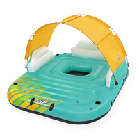 Bestway Inflatable Pool Beach Lake Float Floating island with Sunshade 43407