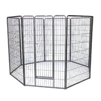 135cm Height 8 Panels Dog Pen Run for Dog Chicken