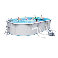Bestway 24ft Hydrium Oval Pool 74x36x12m Above Ground Swimming Pool
