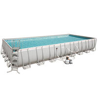 Bestway 31FT Frame Above Ground Swimming Pool 9.56m 2200GPH Sand Filter