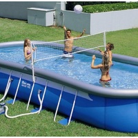 Volleyball Set for 9-12ft Wide Swimming Pool