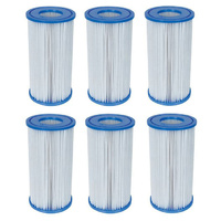 6x Bestway Filter Cartridge Size III 58012 for Swimming Pool 1500GPH Pump 58389