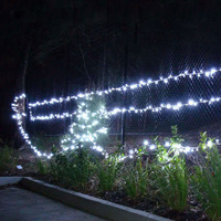 24m 200 LED Christmas Fairy Light  Clear String White