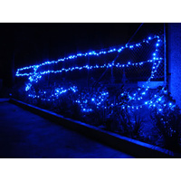 55M Long 500 LED Fairy Rope Christmas Light Ultra Blue