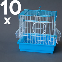 10 Set Bird Cage for Small Bird Canary Finch Budgie