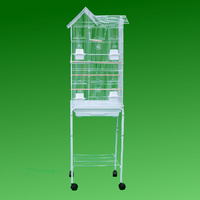 High House Top Bird Cage with Stand