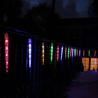 30Head LED Icicle Tube Christmas Light Multi Colour 24V