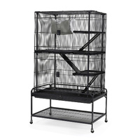 Flyline Four Levels Jumbo Play Cage for Cat Ferret Guinea Pig Chinchilla