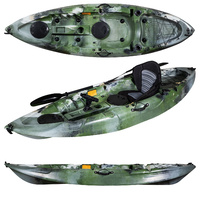 Single Sit on Fishing Kayak Camo