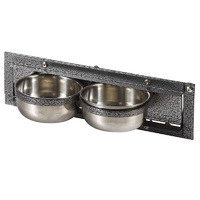 Stainless Steel Bird Cage Feeder Cup Set-2 Cups Set