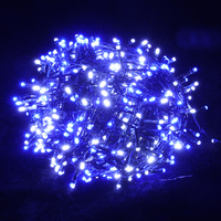 1200 LED Christmas Fairy Light Blue & White