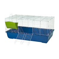 Flyline Bunny Hotel 100 Rabbit Guinea Pig Cage with Big Tray