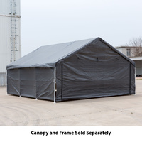 Enclosure Kit for Flyline Portable Double Carport 18ft x 20ft
