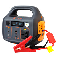 Sunovo Portable Power Station with Jump Starter 266Wh Inverter Generator 