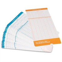 100X Thermal Monthly Time Clock Cards