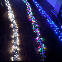 LED Firecracker Effect Chaser Light for Christmas Decoration Fairy Icicle